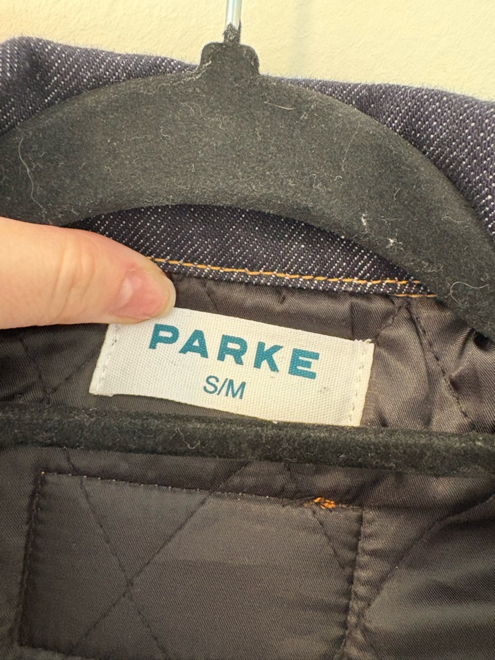 PARKE Lined Bomber Jacket S/M - Picture 5 of 6